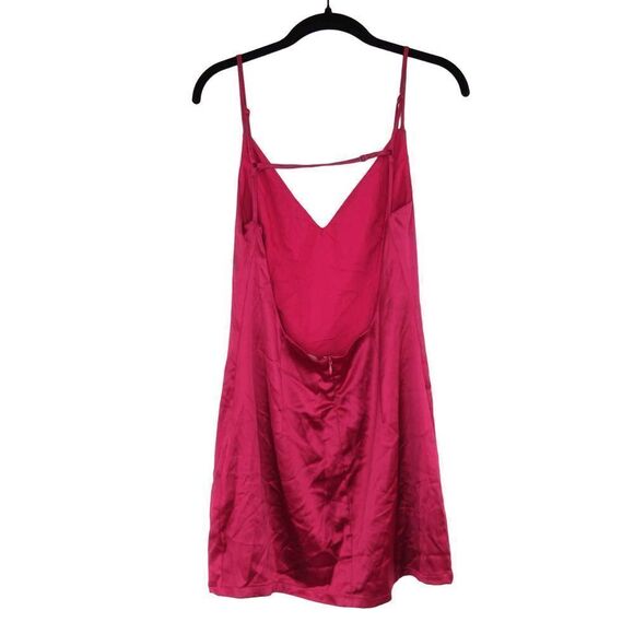 Superdown Nicole Open Back Cami Mini Dress SZ XS in Hot Pink - Picture 4 of 5